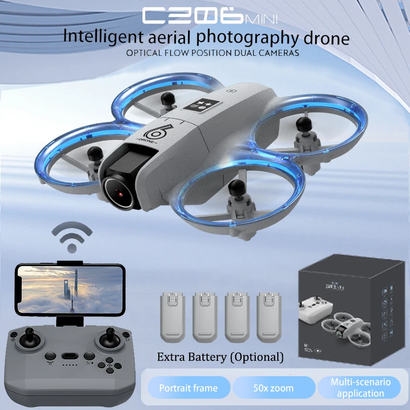 Drone Lidar - CZ06 Mini RC Quadcopter Drone -