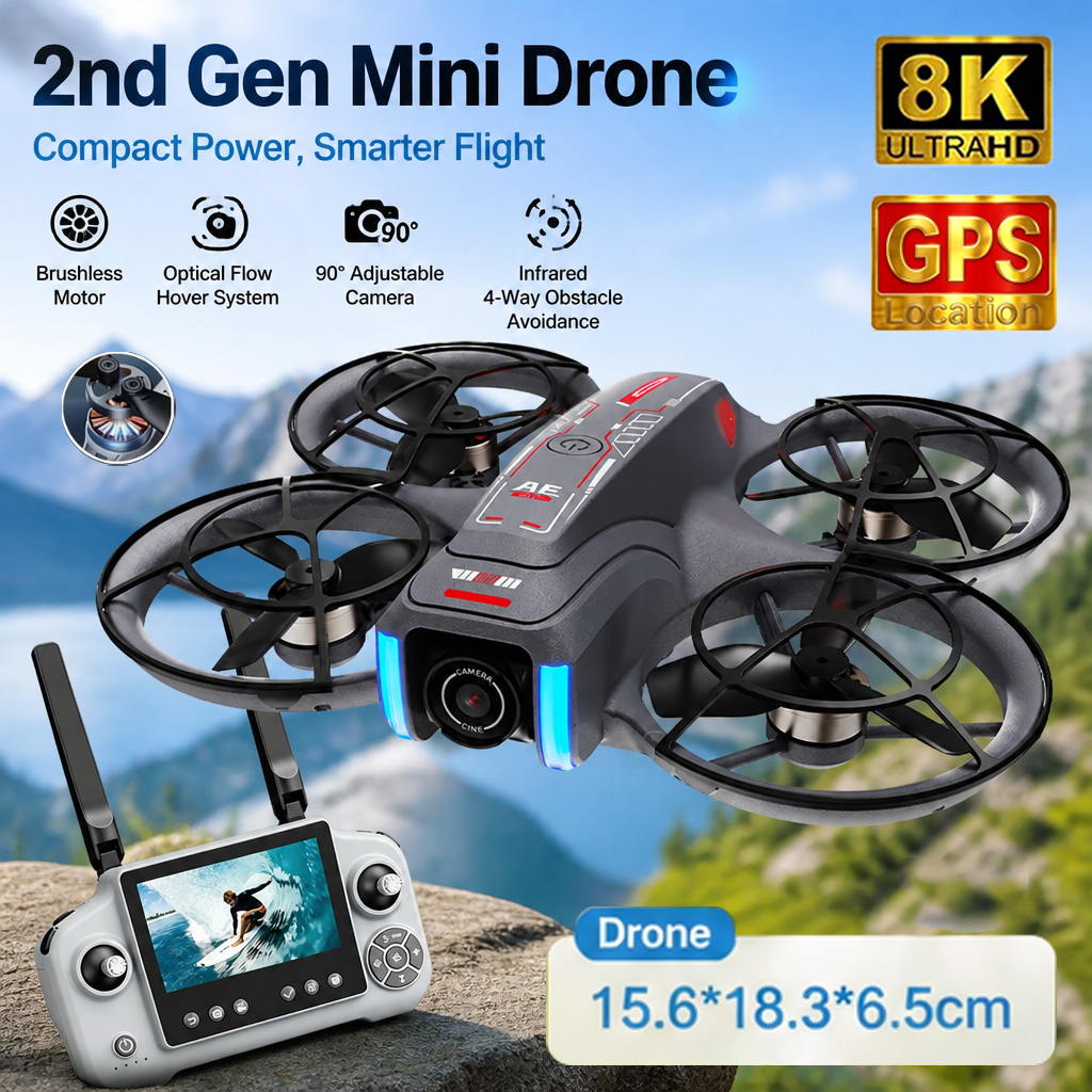 Drone Multispectral - New 2nd AE21 GPS Drone Professional