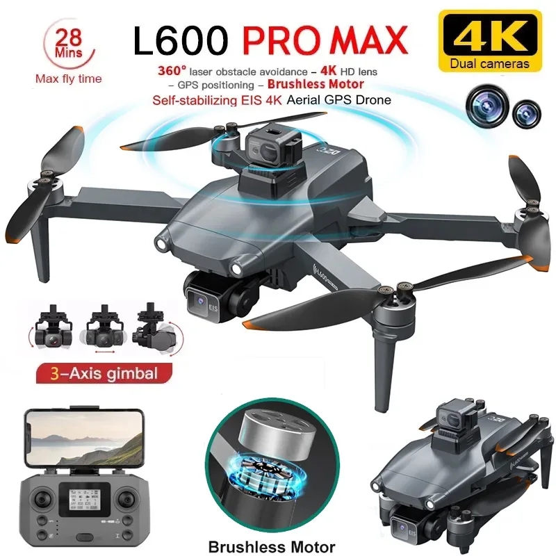 Drone Mapping - L600 PRO MAX GPS Drone Professional