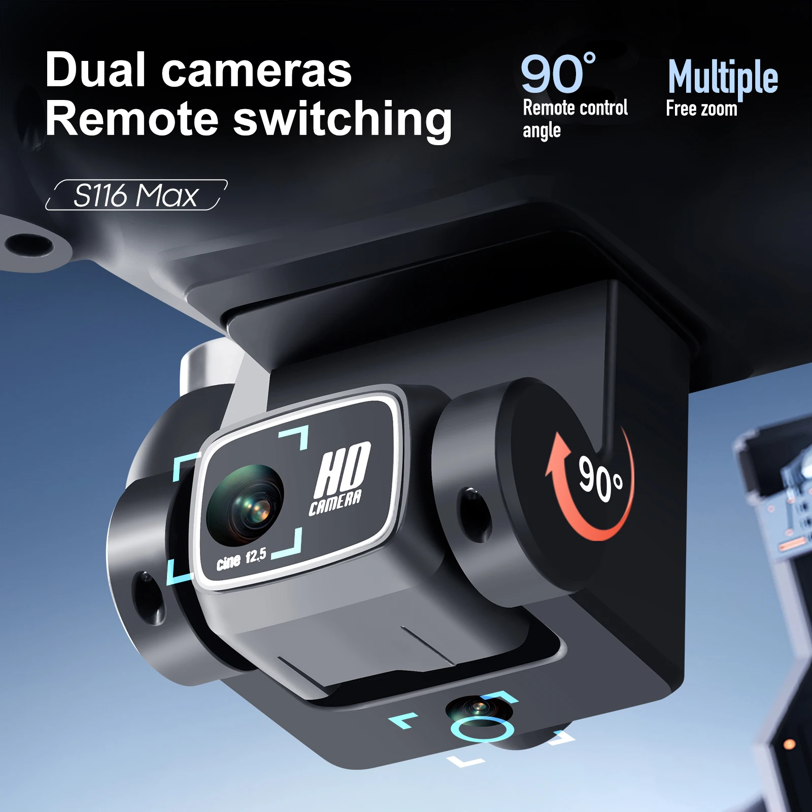 New S116 MAX Upgraded 5G HD Dr - Drone Multispectral recension och pris