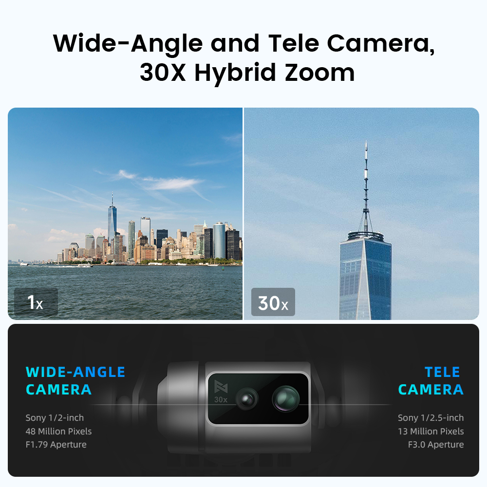 FIMI X8 Tele Max New Drone Wid - Drone Thermal Imaging recension och pris