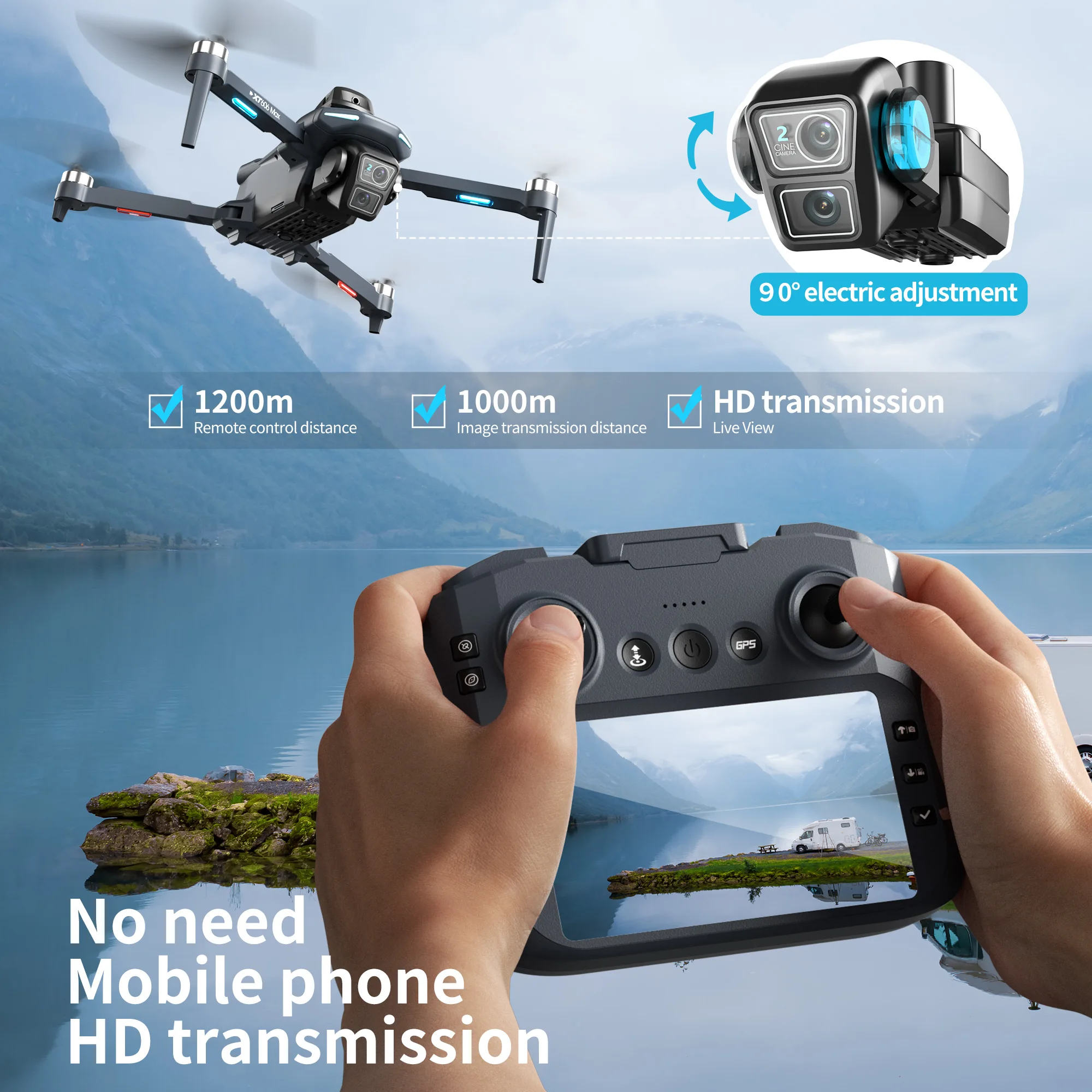 Lenovo XT606 Drone Professiona - Drone Multispectral recension och pris
