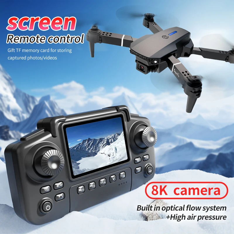 Professional E88 PRO Drone wit - Drone Lidar recension och pris