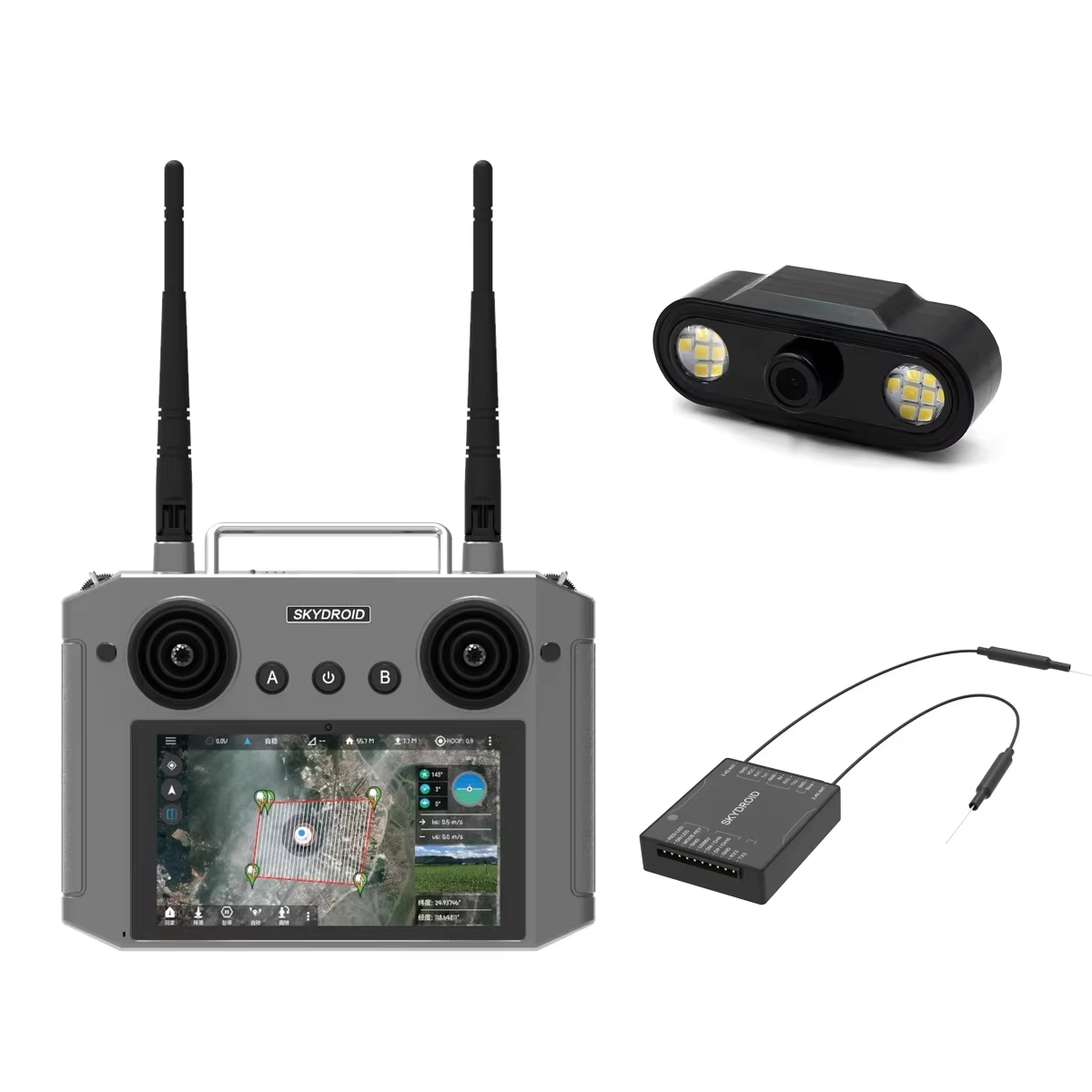 For Skydroid H12 2.4GHz 1080P  - Drone Agriculture Monitoring recension och pris
