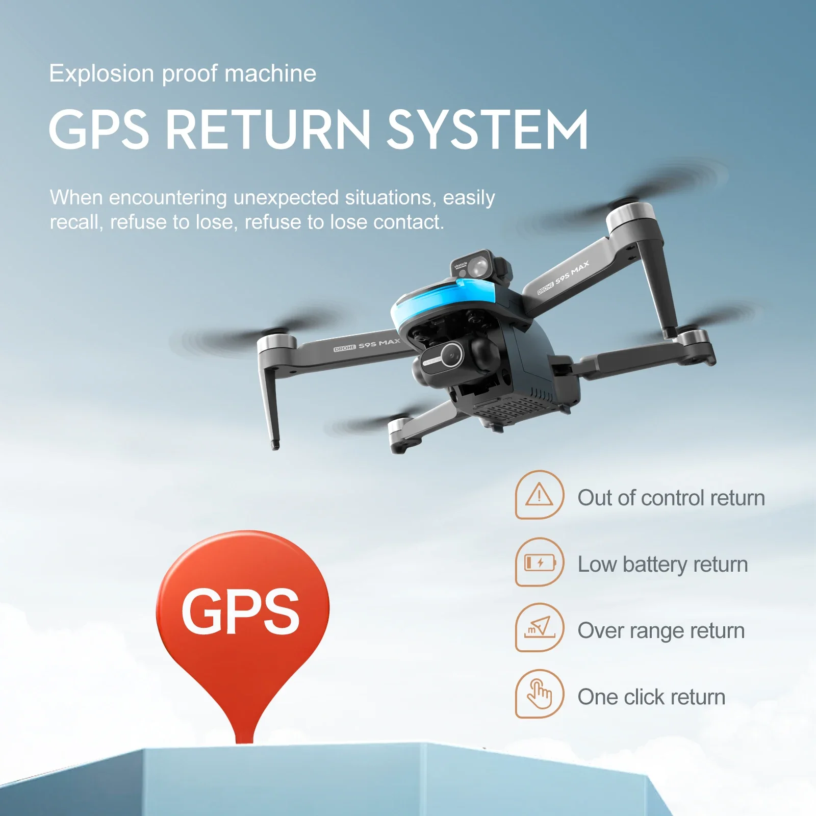 NEW S9S MAX MINI Drone 4K 2-Ax - Drone Video Production recension och pris