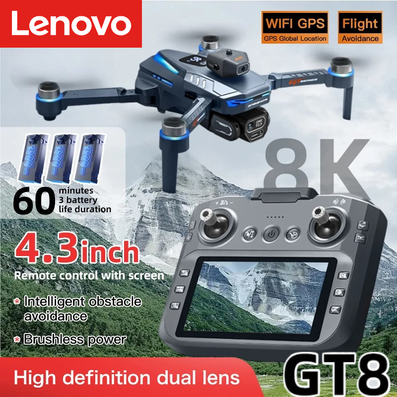 Lenovo GT8 Drone 8K Profession - Drone Multispectral recension och pris