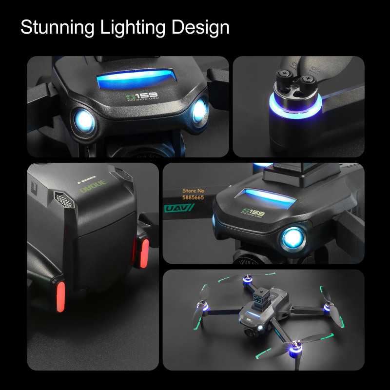 8K Dual Camera 5G WIFI FPV Rem - Drone Mapping recension och pris