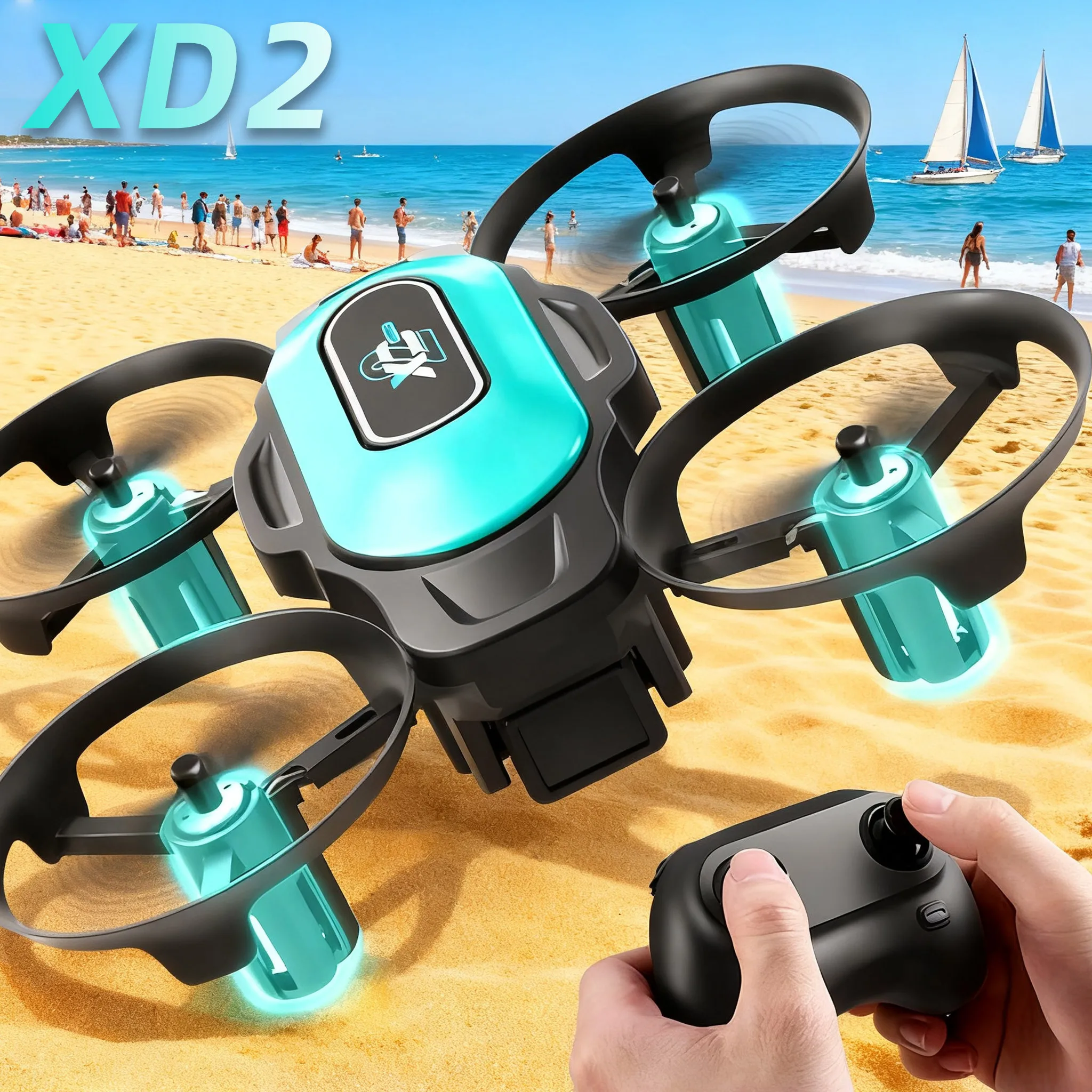 XD2 Mini Drone, 360° Stunt Fli - Drone Cinematic recension och pris