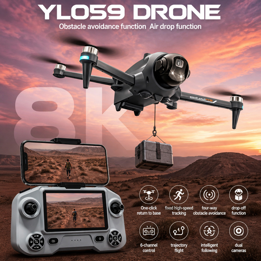 Potensic Drone GPS Auto Return - Drone Multispectral recension och pris