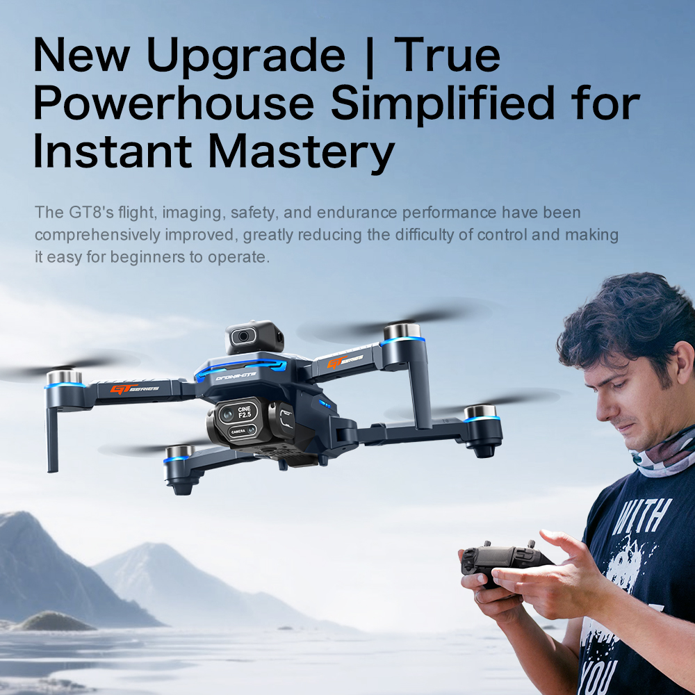 Lenovo GT8 drone 8K HD dual ca - Drone Photogrammetry recension och pris