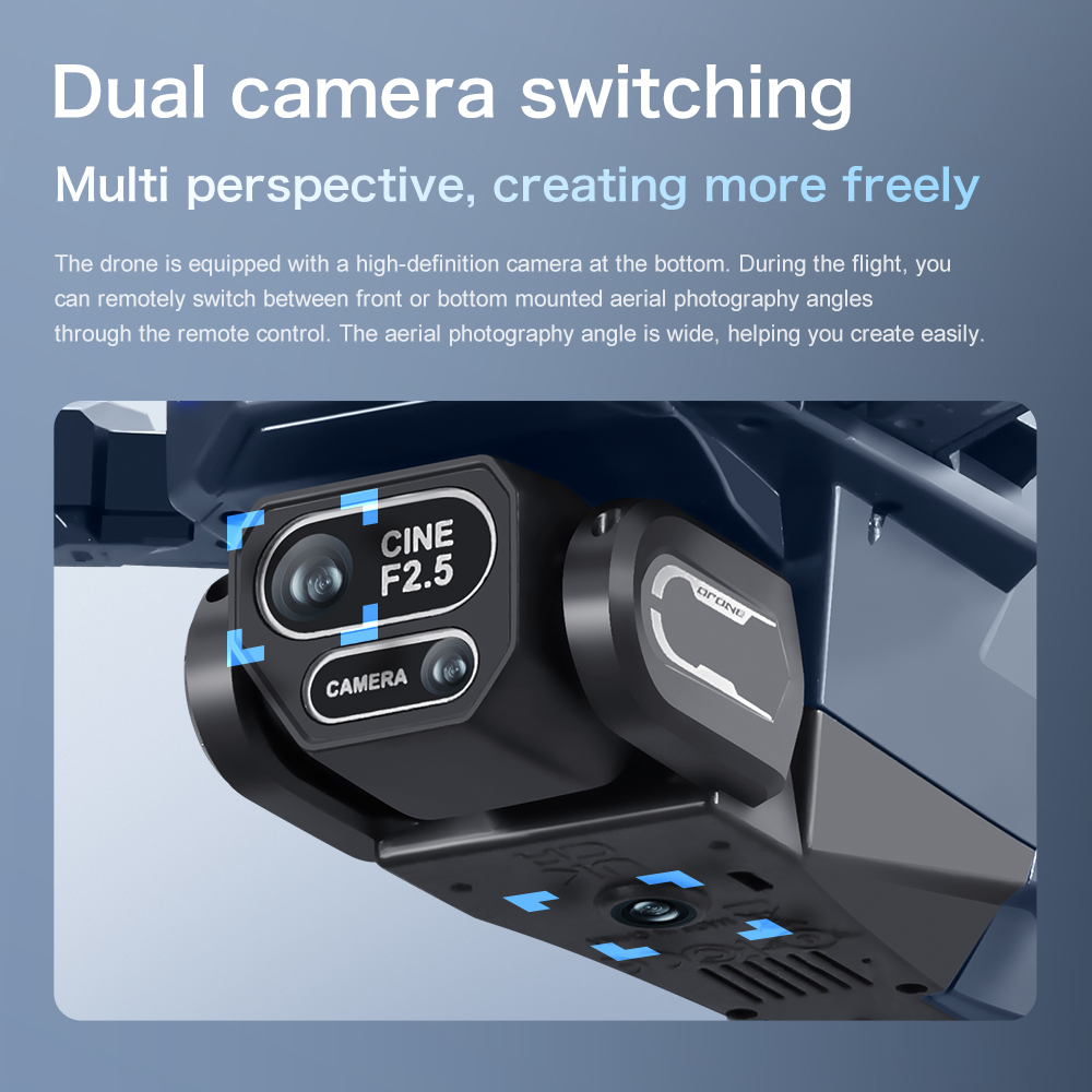 Lenovo GT8 drone 8K HD dual ca - Drone Photogrammetry recension och pris