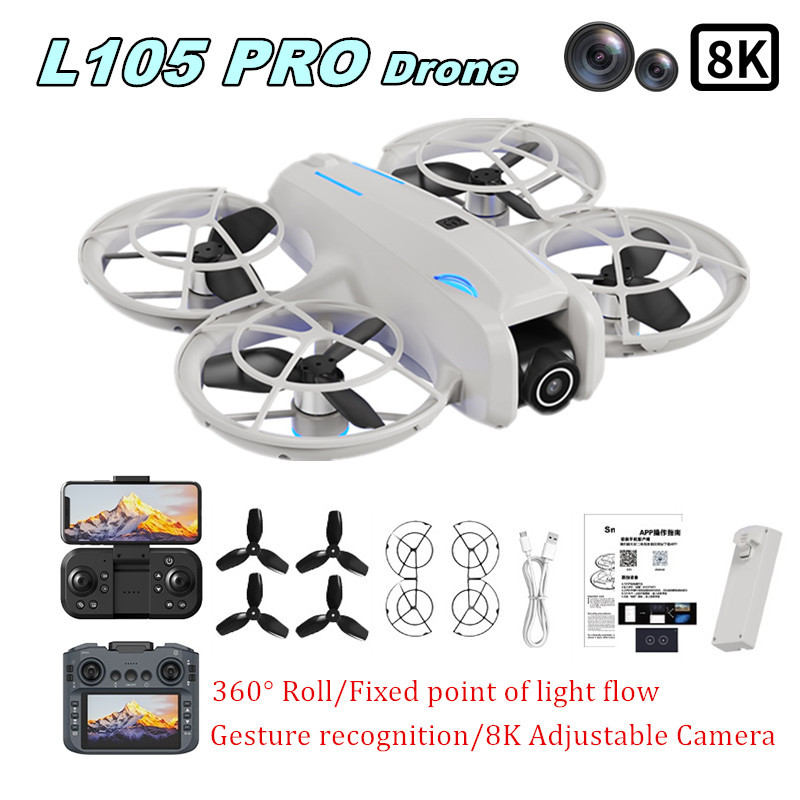 L105 PRO Drone Duel 8k Lens Fu - Drone Lidar recension och pris